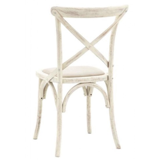 Gallery Direct Café Dining Chairs - Linen - Price for a pair