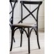 Gallery Direct Café Dining Chairs - Rattan - Price for a pair