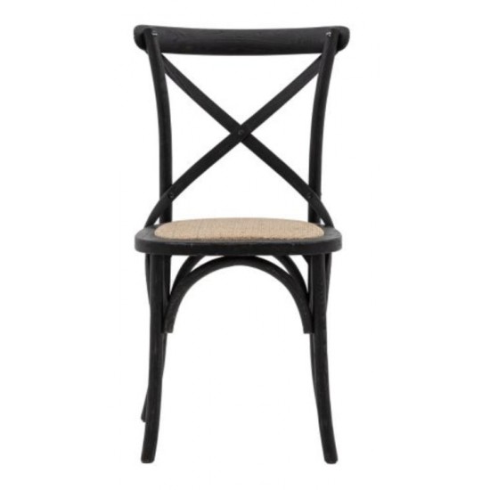 Gallery Direct Café Dining Chairs - Rattan - Price for a pair