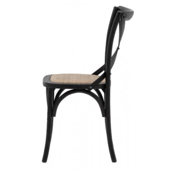 Gallery Direct Café Dining Chairs - Rattan - Price for a pair