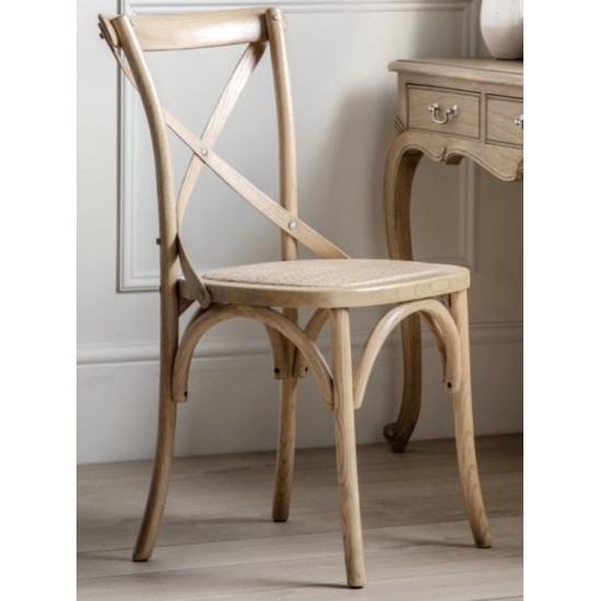 Gallery Direct Café Dining Chairs - Rattan - Price for a pair