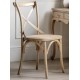 Gallery Direct Café Dining Chairs - Rattan - Price for a pair