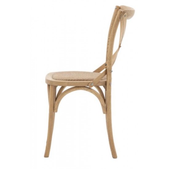 Gallery Direct Café Dining Chairs - Rattan - Price for a pair