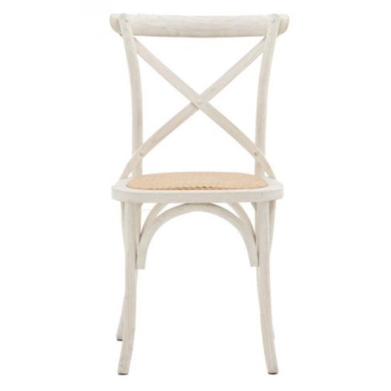 Gallery Direct Café Dining Chairs - Rattan - Price for a pair