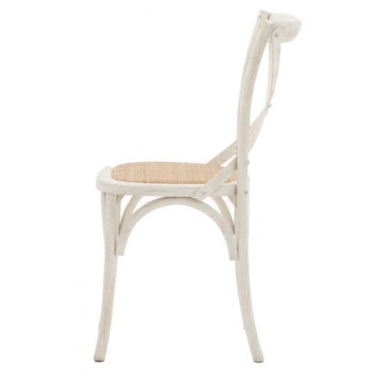 Gallery Direct Café Dining Chairs - Rattan - Price for a pair