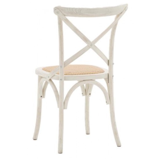 Gallery Direct Café Dining Chairs - Rattan - Price for a pair