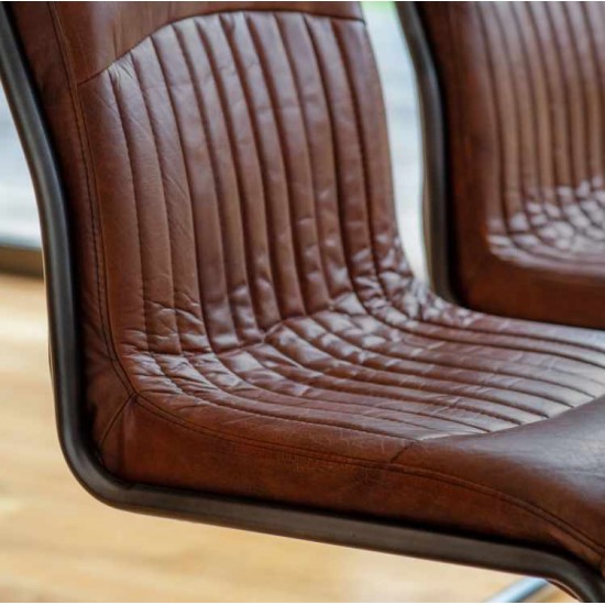 Gallery Direct Capri Dining Chair - Brown