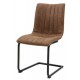 Gallery Direct Edington Dining Chair - Brown - Price for a Pack of 2