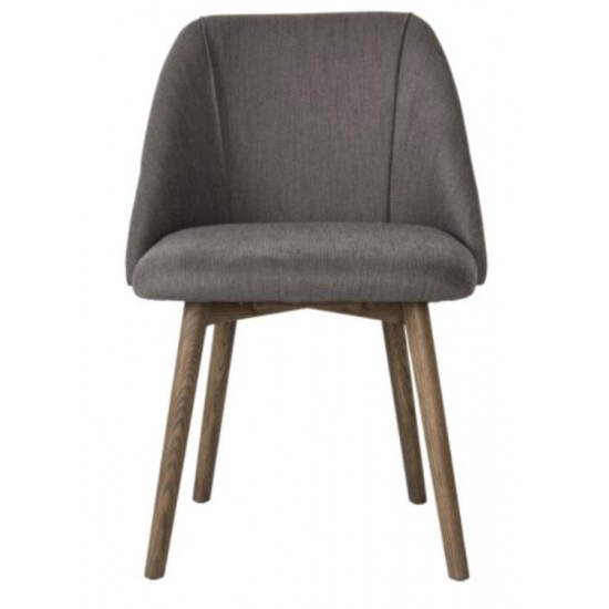 Gallery Direct Elliot Dining Chair - Grey - Price for a Pack of 2