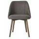 Gallery Direct Elliot Dining Chair - Grey - Price for a Pack of 2