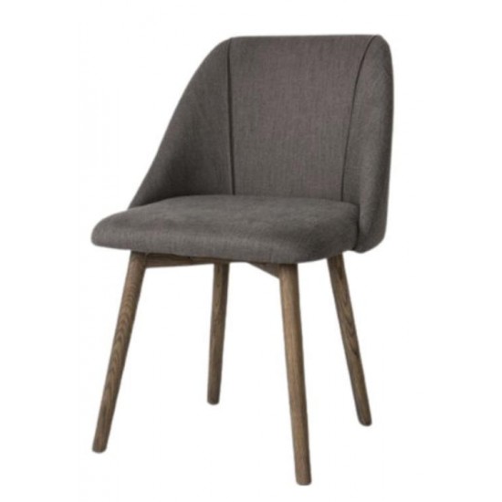 Gallery Direct Elliot Dining Chair - Grey - Price for a Pack of 2