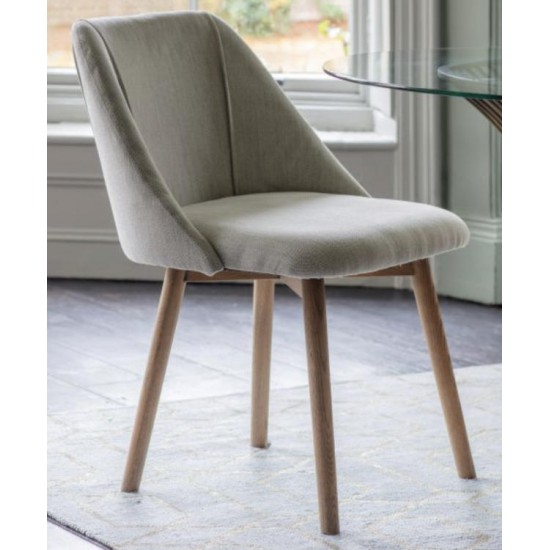 Gallery Direct Elliot Dining Chair - Neutral - Price for a Pack of 2