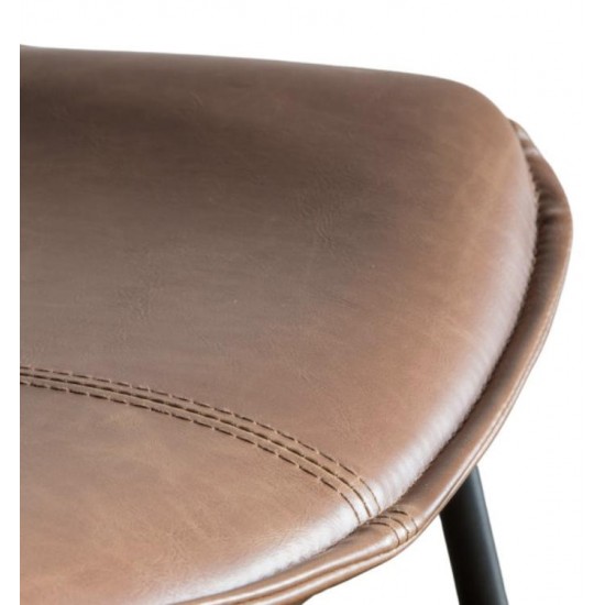 Gallery Direct Hawking Chair - Brown - Price for a pack of 2