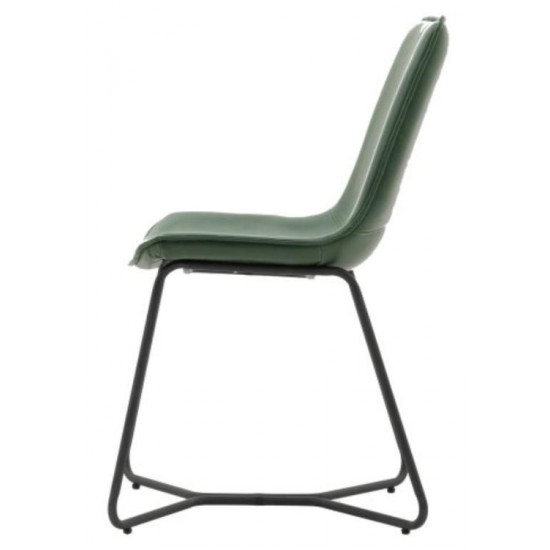 Gallery Direct Hawking Chair - Green - Price for a pack of 2