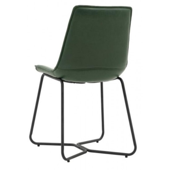 Gallery Direct Hawking Chair - Green - Price for a pack of 2