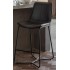 Gallery Direct Hawking Bar Stool - Charcoal - Price for a pack of 2