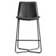 Gallery Direct Hawking Bar Stool - Charcoal - Price for a pack of 2