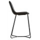 Gallery Direct Hawking Bar Stool - Charcoal - Price for a pack of 2