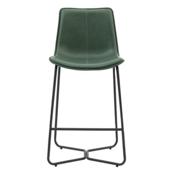 Gallery Direct Hawking Bar Stool - Green - Price for a pack of 2