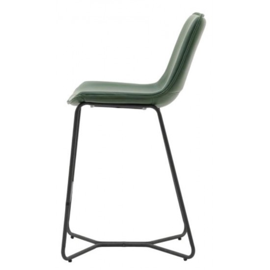 Gallery Direct Hawking Bar Stool - Green - Price for a pack of 2