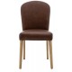 Gallery Direct Hinton Dining Chairs - Brown - Price for a pair