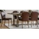 Gallery Direct Hinton Dining Chairs - Brown - Price for a pair