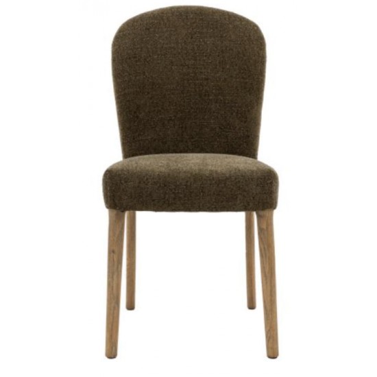 Gallery Direct Hinton Dining Chairs - Green - Price for a pair