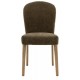 Gallery Direct Hinton Dining Chairs - Green - Price for a pair