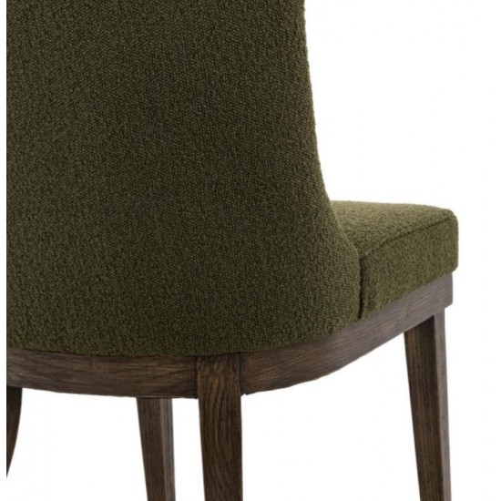 Gallery Direct Kelvedon Dining Chairs - Green - Price for a pair