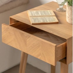 Gallery Direct Milano Side Table with Drawer