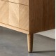 Gallery Direct Milano 6 Drawer Chest 