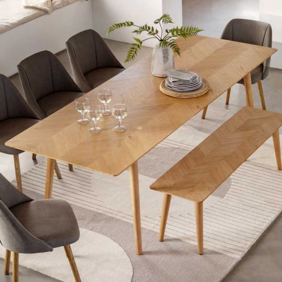 Gallery Direct Milano Extending Dining Table