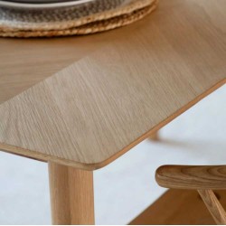 Gallery Direct Milano Dining Table - Fixed Top 