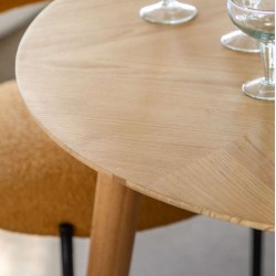 Gallery Direct Milano Round Table - Fixed Top