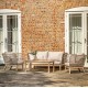 Gallery Direct Cataldo Lounge Set - Green or Natural colour