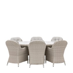 Gallery Direct Holton Oval Dining Set with 6 Chairs