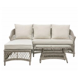 Gallery Direct Menton Chaise Sofa Set