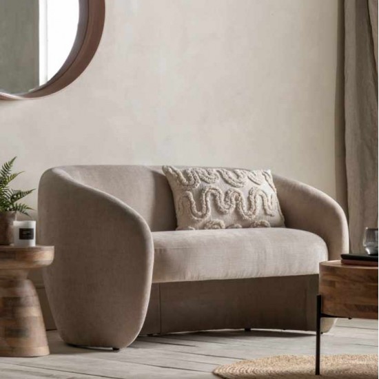 Gallery Direct Curvo Sofa - Cream