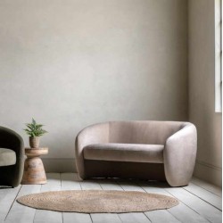 Gallery Direct Curvo Sofa - Cream