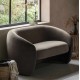 Gallery Direct Curvo Sofa - Espresso