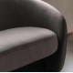 Gallery Direct Curvo Sofa - Espresso