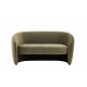 Gallery Direct Curvo Sofa - Moss Green