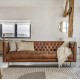 Gallery Direct Dalton Sofa - Leather