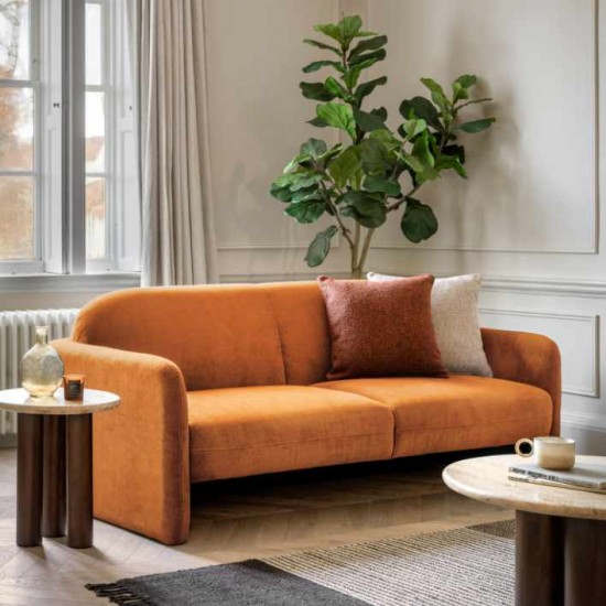 Gallery Direct Massa Sofa - Amber