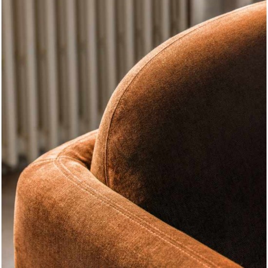 Gallery Direct Massa Sofa - Amber