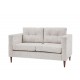 Gallery Direct Whitwell 2 Seater Sofa - Light Grey