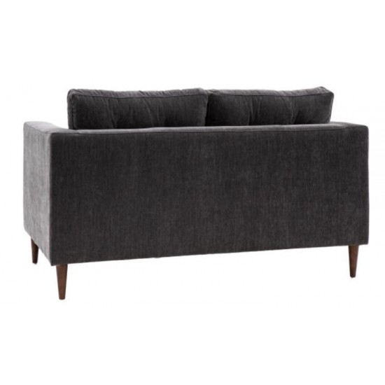 Gallery Direct Whitwell 2 Seater Sofa - Charcoal