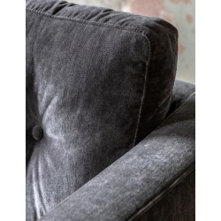 Gallery Direct Whitwell 2 Seater Sofa - Charcoal