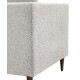 Gallery Direct Whitwell 3 Seater Sofa - Light Grey