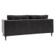 Gallery Direct Whitwell 3 Seater Sofa - Charcoal